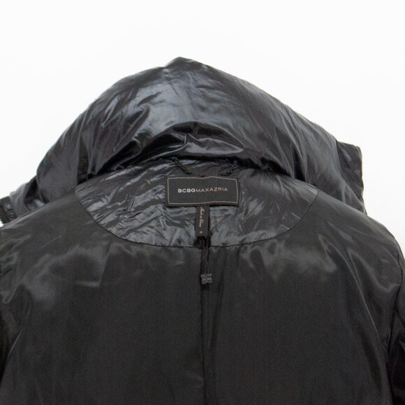 Black BCBG Maxazaria winter coat - Picture 2 of 6